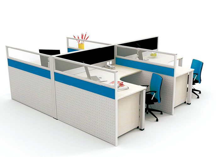 亚莱克屏风办公桌A04，上海屏风办公桌，【尺寸 价格 图片 品牌